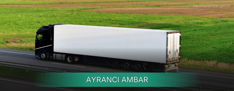 Ayrancı Ambar Kargo Ayrancı Ambar Kargo