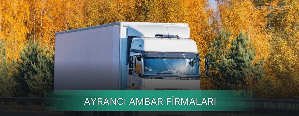 Ayrancı Ambar Taşımacılık Ayrancı Ambar Taşımacılık