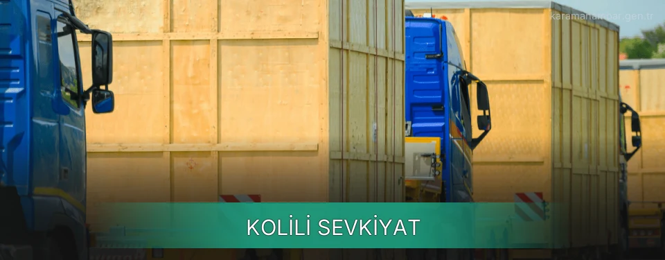 Karaman Kolili Sevkiyat Ambar Firmaları